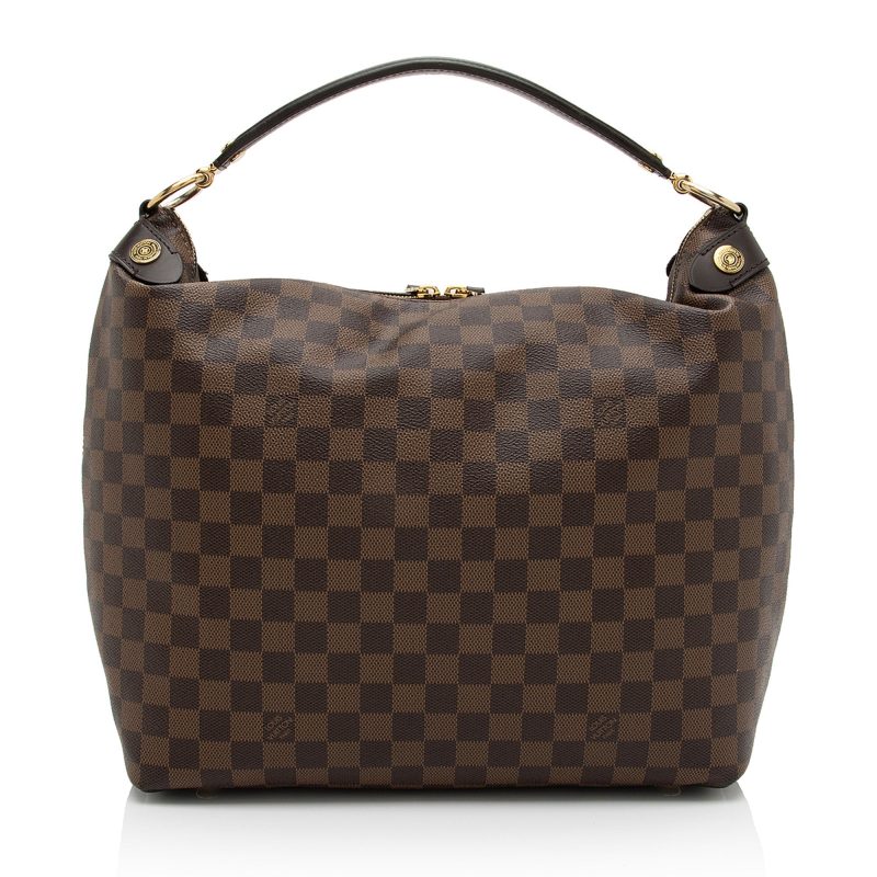 Louis Vuitton Damier Ebene Duomo Hobo (SHF-hR8ypX) - Image 2
