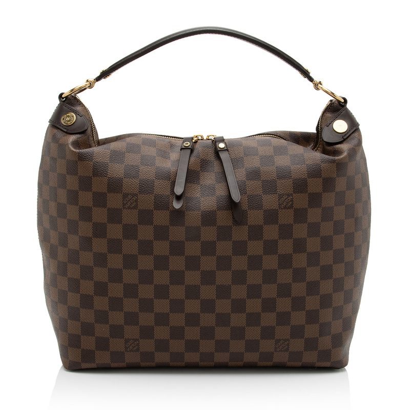 Louis Vuitton Damier Ebene Duomo Hobo (SHF-hR8ypX) - Image 20
