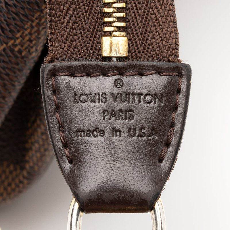 Louis Vuitton Damier Ebene Eva Clutch (SHF-20387) - Image 7
