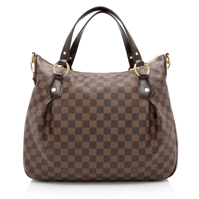 Louis Vuitton Damier Ebene Evora MM Shoulder Bag (SHF-lyS7fG) - Image 2