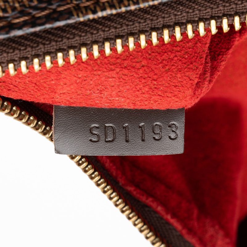 Louis Vuitton Damier Ebene Evora MM Shoulder Bag (SHF-lyS7fG) - Image 5