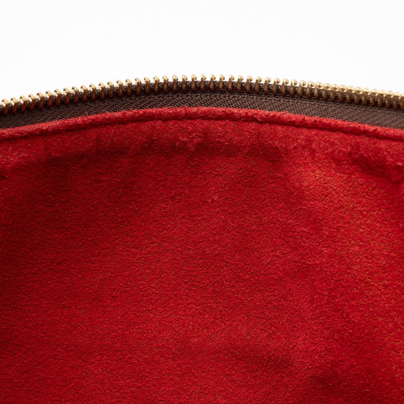Louis Vuitton Damier Ebene Evora MM Shoulder Bag (SHF-lyS7fG) - Image 11
