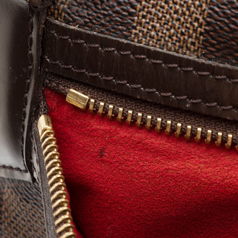 Louis Vuitton Damier Ebene Evora MM Shoulder Bag (SHF-lyS7fG) - Image 17