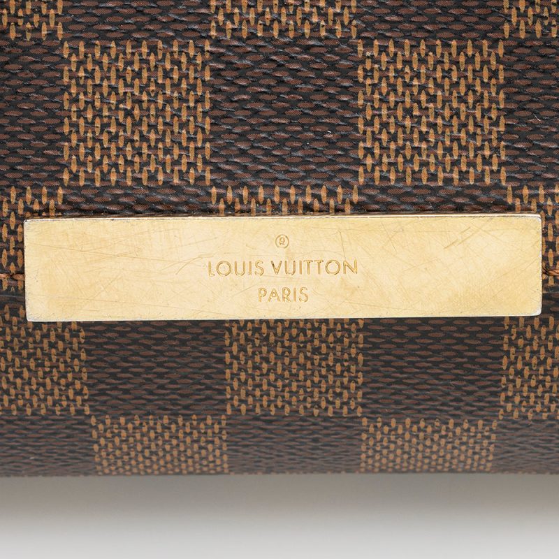 Louis Vuitton Damier Ebene Favorite MM Shoulder Bag (SHF-21205) - Image 8