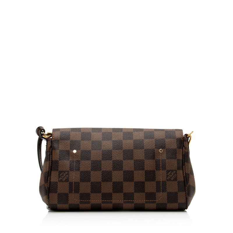 Louis Vuitton Damier Ebene Favorite PM Shoulder Bag (SHF-23449) - Image 2