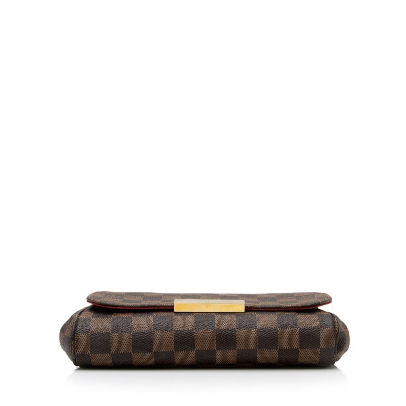 Louis Vuitton Damier Ebene Favorite PM Shoulder Bag (SHF-23449) - Image 3