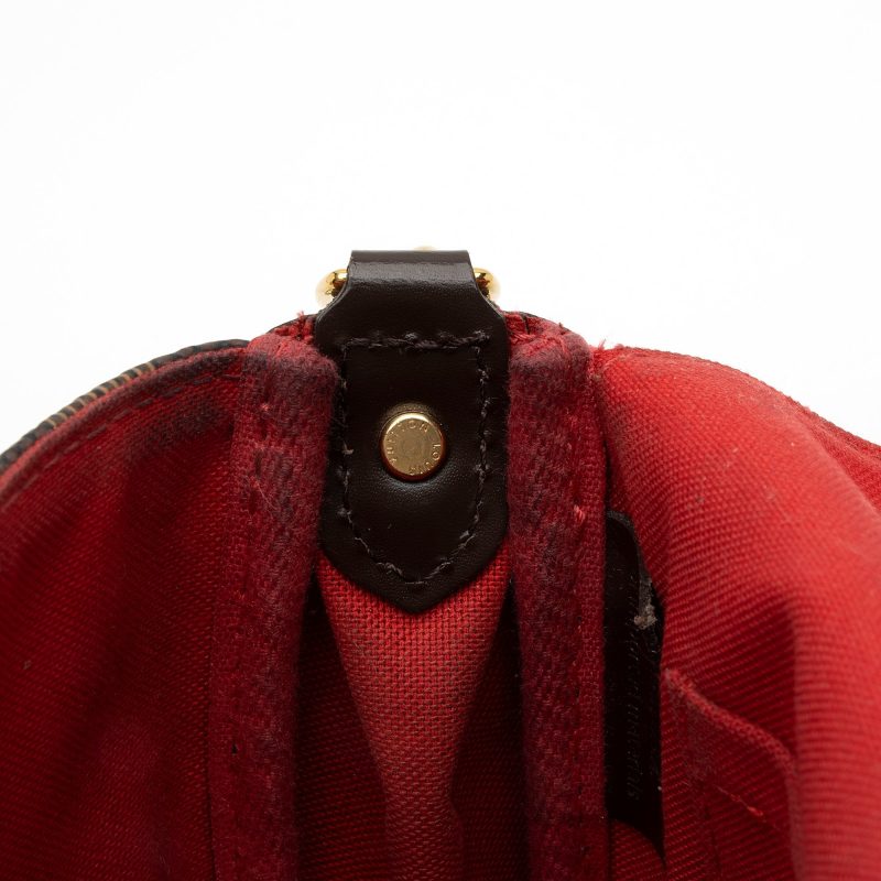Louis Vuitton Damier Ebene Favorite PM Shoulder Bag (SHF-23449) - Image 10