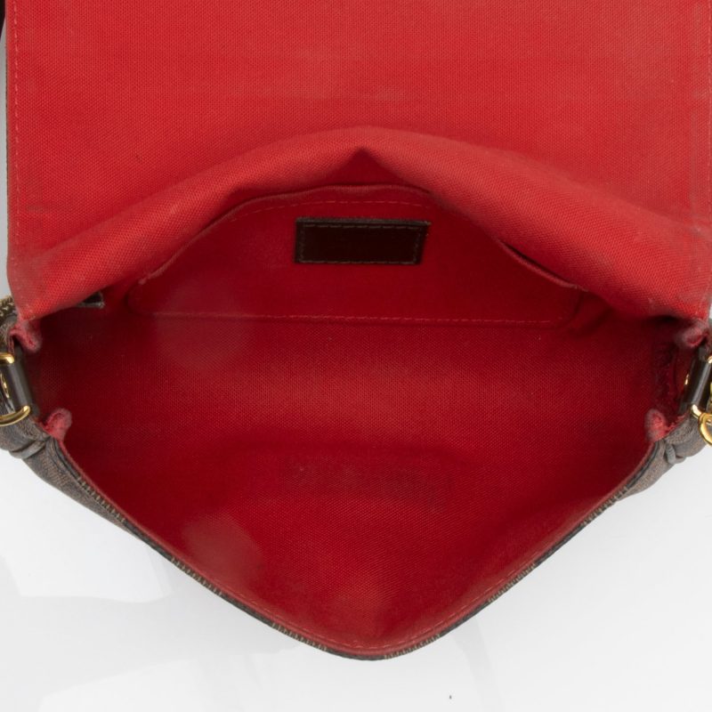 Louis Vuitton Damier Ebene Favorite PM Shoulder Bag (SHF-23449) - Image 6