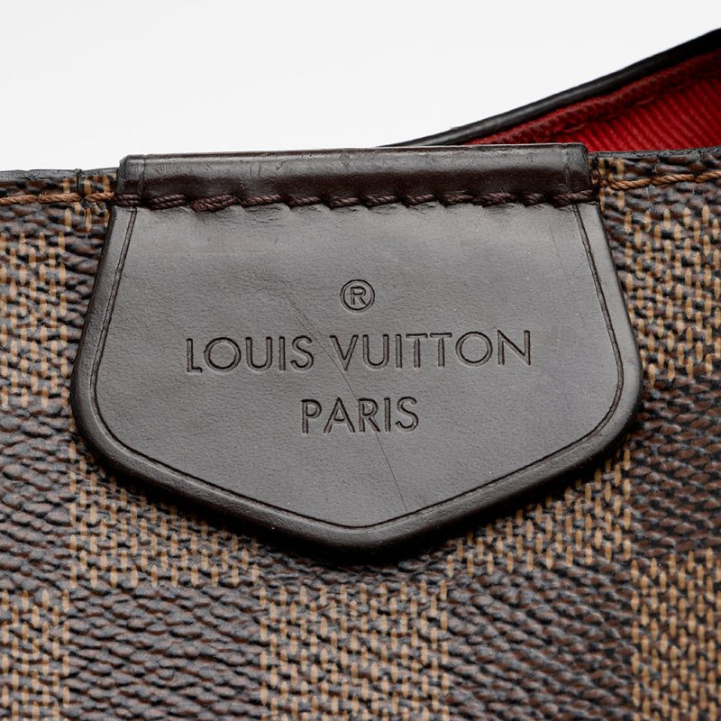 Louis Vuitton Damier Ebene Graceful MM Hobo (SHF-21399) - Image 8