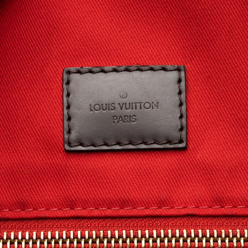Louis Vuitton Damier Ebene Graceful MM Hobo (SHF-FFgEBs) - Image 8