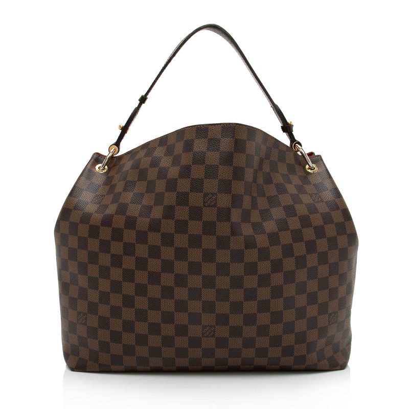 Louis Vuitton Damier Ebene Graceful MM Hobo (SHF-zIEh8e) - Image 2