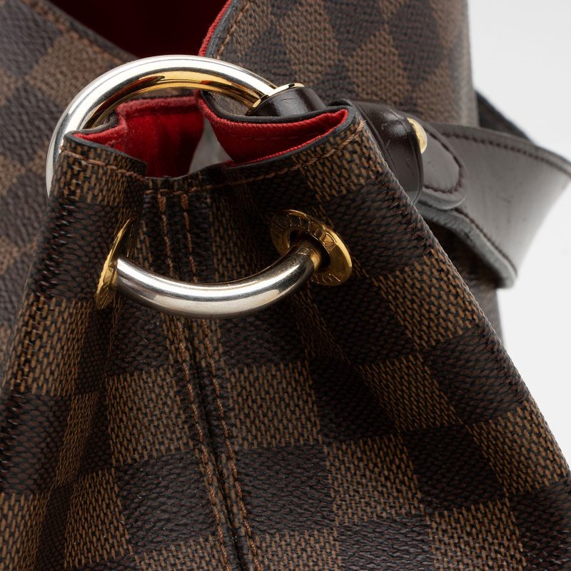 Louis Vuitton Damier Ebene Graceful MM Hobo (SHF-zIEh8e) - Image 19