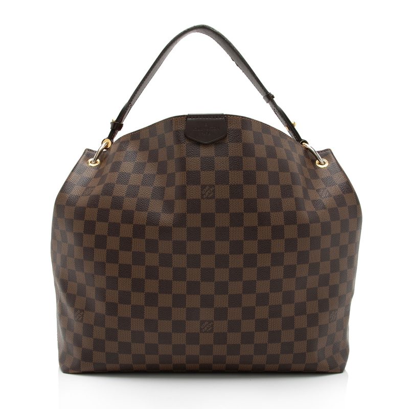 Louis Vuitton Damier Ebene Graceful MM Hobo (SHF-zIEh8e) - Image 20