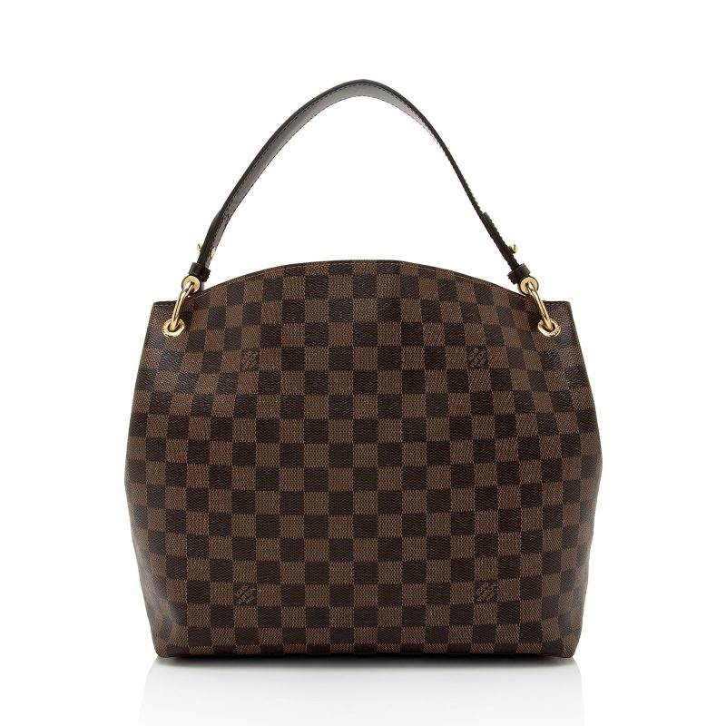 Louis Vuitton Damier Ebene Graceful PM Hobo (SHF-EVN6Ho) - Image 2