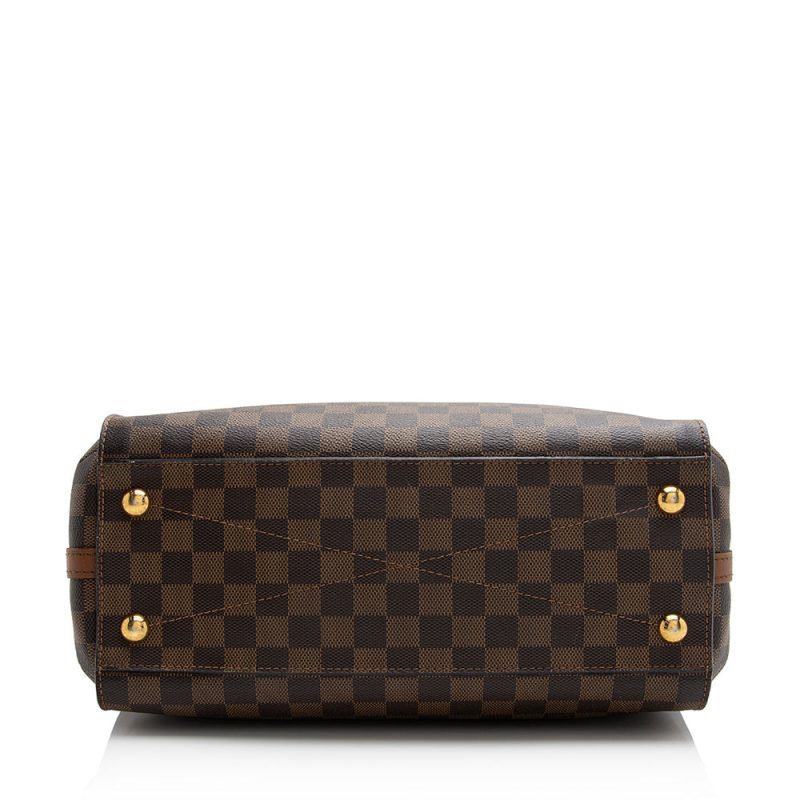 Louis Vuitton Damier Ebene Greenwich Satchel (SHF-21915) - Image 3
