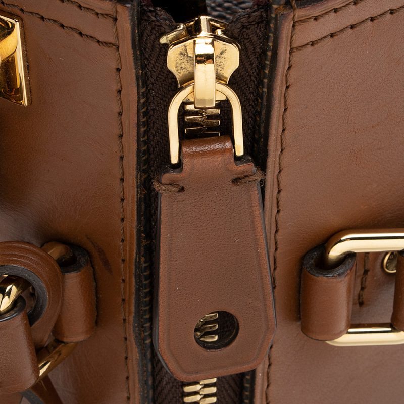 Louis Vuitton Damier Ebene Greenwich Satchel (SHF-21915) - Image 9