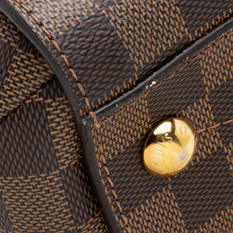 Louis Vuitton Damier Ebene Greenwich Satchel (SHF-21915) - Image 14