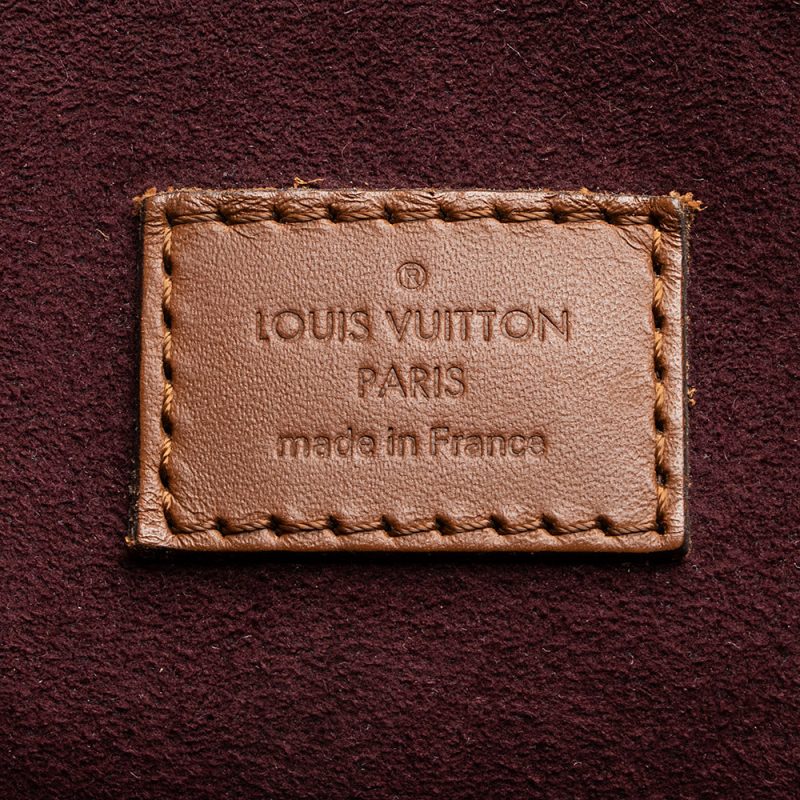 Louis Vuitton Damier Ebene Greenwich Satchel (SHF-21915) - Image 7