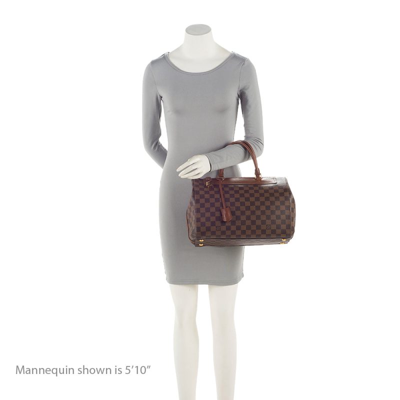 Louis Vuitton Damier Ebene Greenwich Satchel (SHF-21915) - Image 4