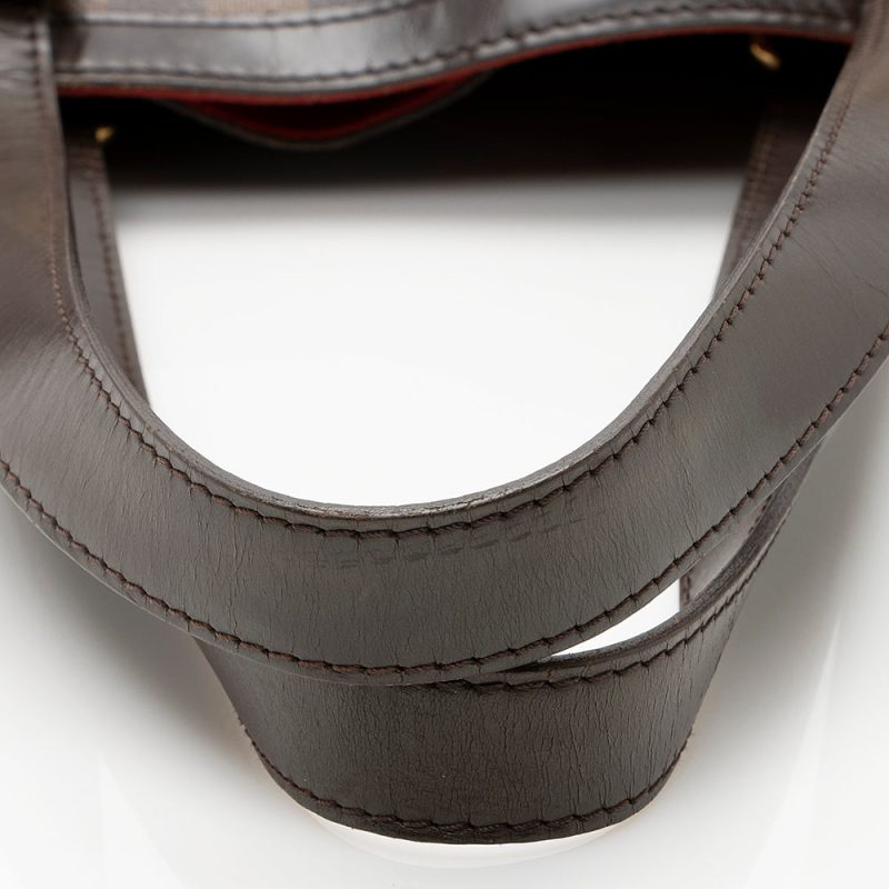 Louis Vuitton Damier Ebene Hampstead MM Tote (SHF-21116) - Image 13