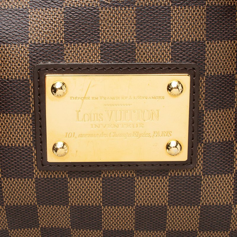 Louis Vuitton Damier Ebene Hampstead MM Tote (SHF-23091) - Image 8