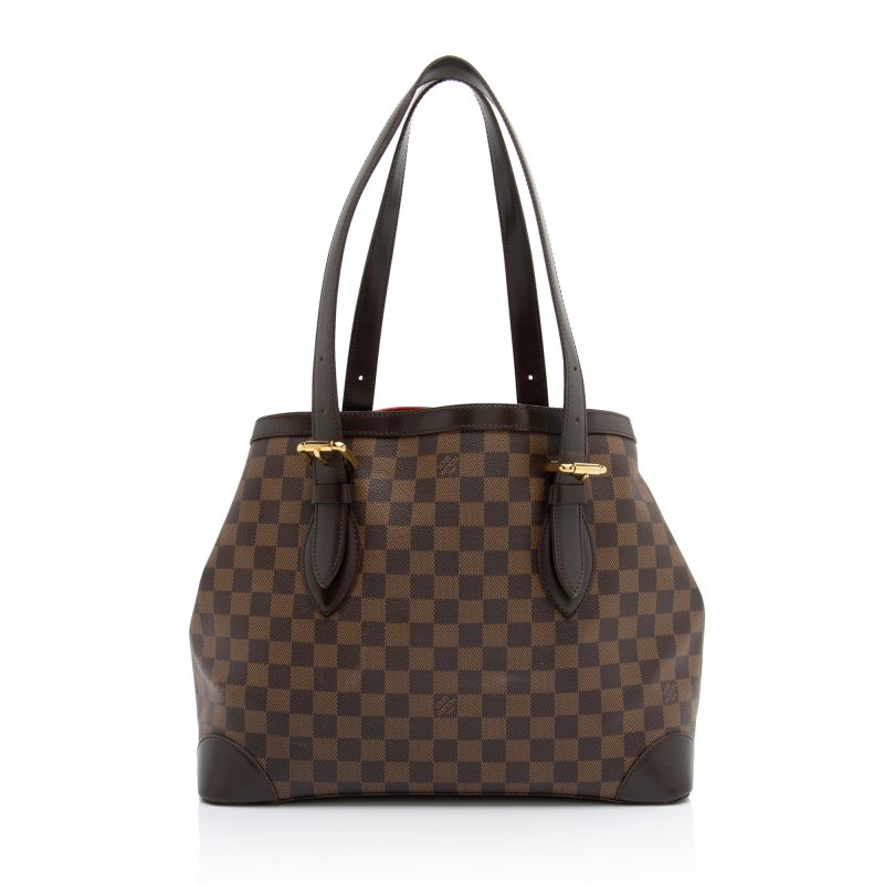Louis Vuitton Damier Ebene Hampstead MM Tote (SHF-23582) - Image 2
