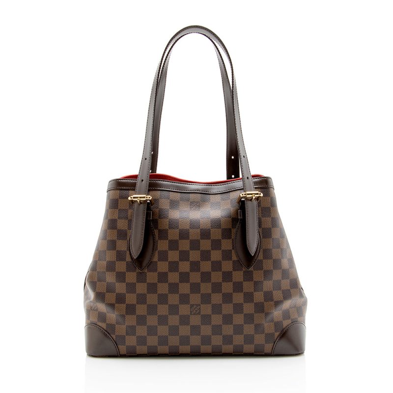 Louis Vuitton Damier Ebene Hampstead MM Tote (SHF-23435) - Image 2