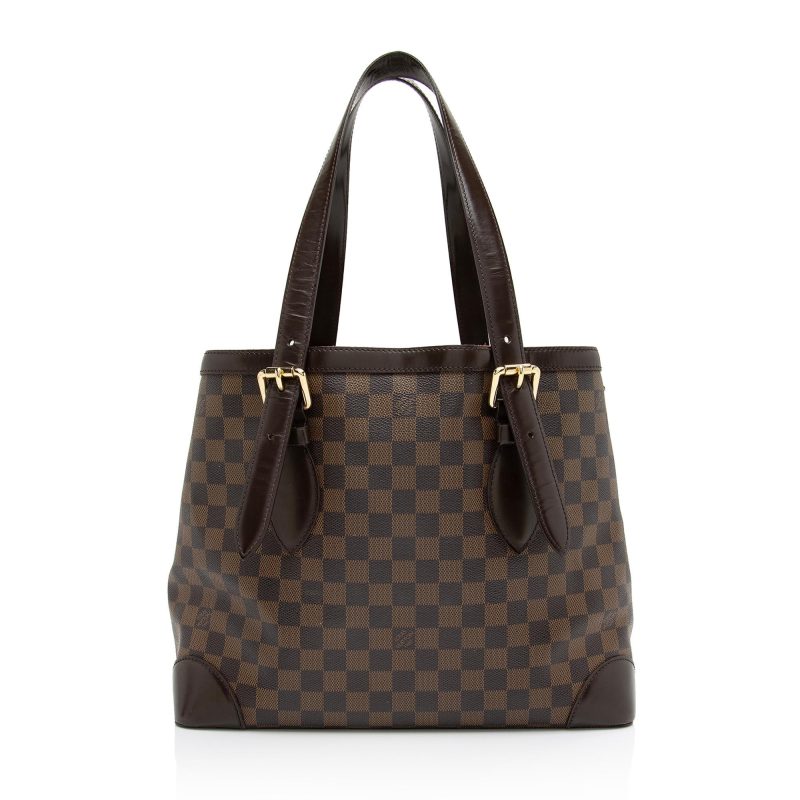 Louis Vuitton Damier Ebene Hampstead MM Tote (SHF-GFgtJB) - Image 2