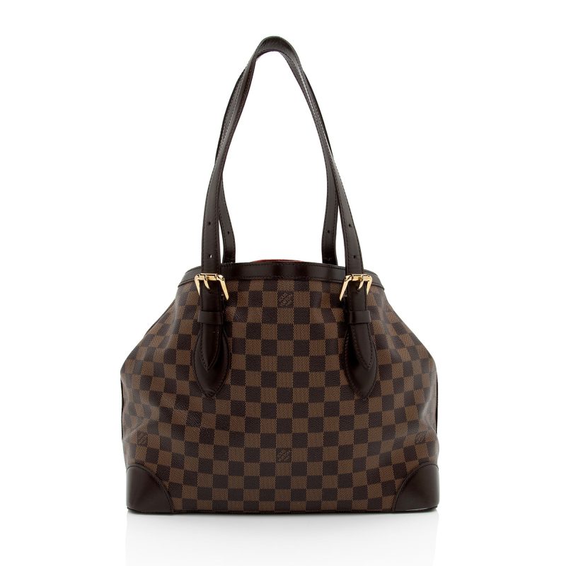 Louis Vuitton Damier Ebene Hampstead MM Tote (SHF-tcbGam) - Image 2