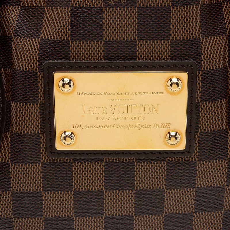 Louis Vuitton Damier Ebene Hampstead MM Tote (SHF-tcbGam) - Image 8