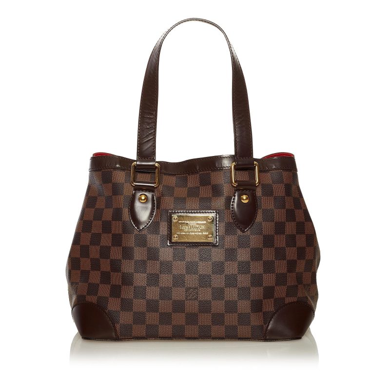 Louis Vuitton Damier Ebene Hampstead MM (SHG-34412) - Image 9