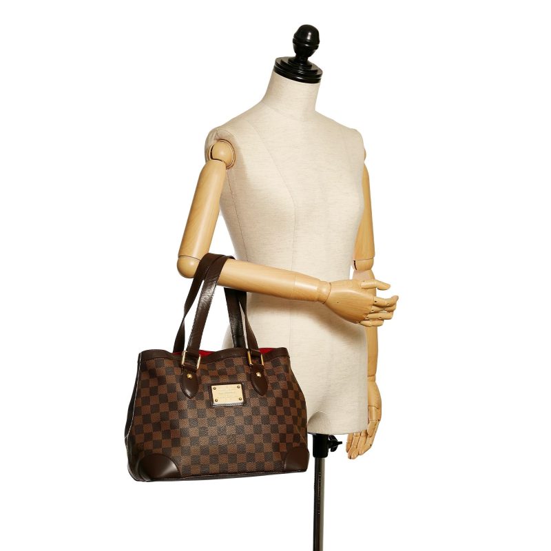 Louis Vuitton Damier Ebene Hampstead MM (SHG-34412) - Image 4