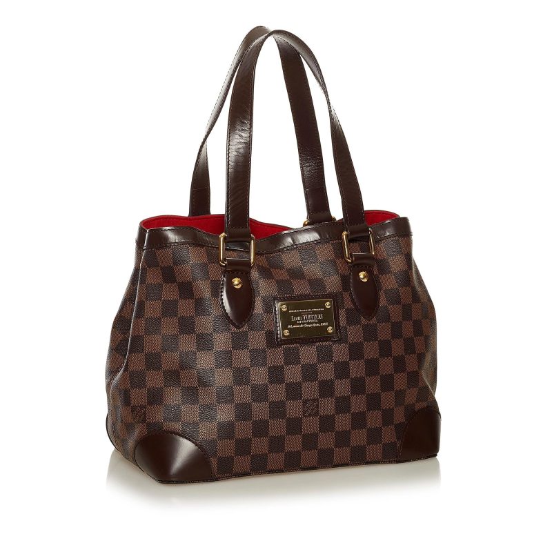 Louis Vuitton Damier Ebene Hampstead MM (SHG-34412)