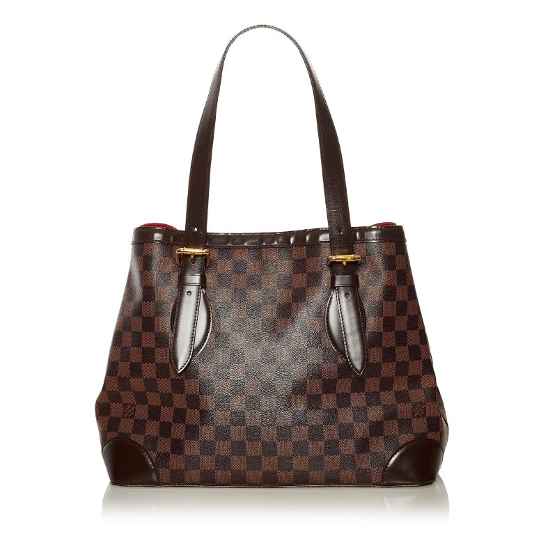 Louis Vuitton Damier Ebene Hampstead MM (SHG-Qw27QW) - Image 2