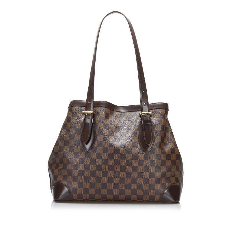 Louis Vuitton Damier Ebene Hampstead MM (SHG-zhnVQQ) - Image 2
