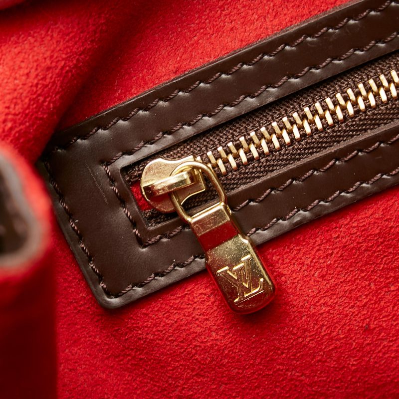 Louis Vuitton Damier Ebene Hampstead MM (SHG-zhnVQQ) - Image 8