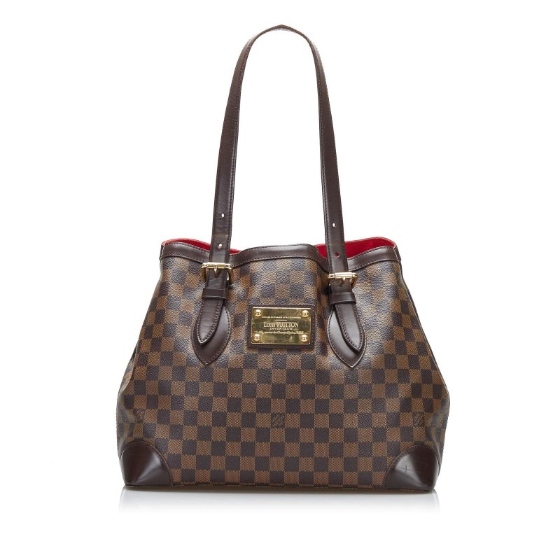 Louis Vuitton Damier Ebene Hampstead MM (SHG-zhnVQQ) - Image 11