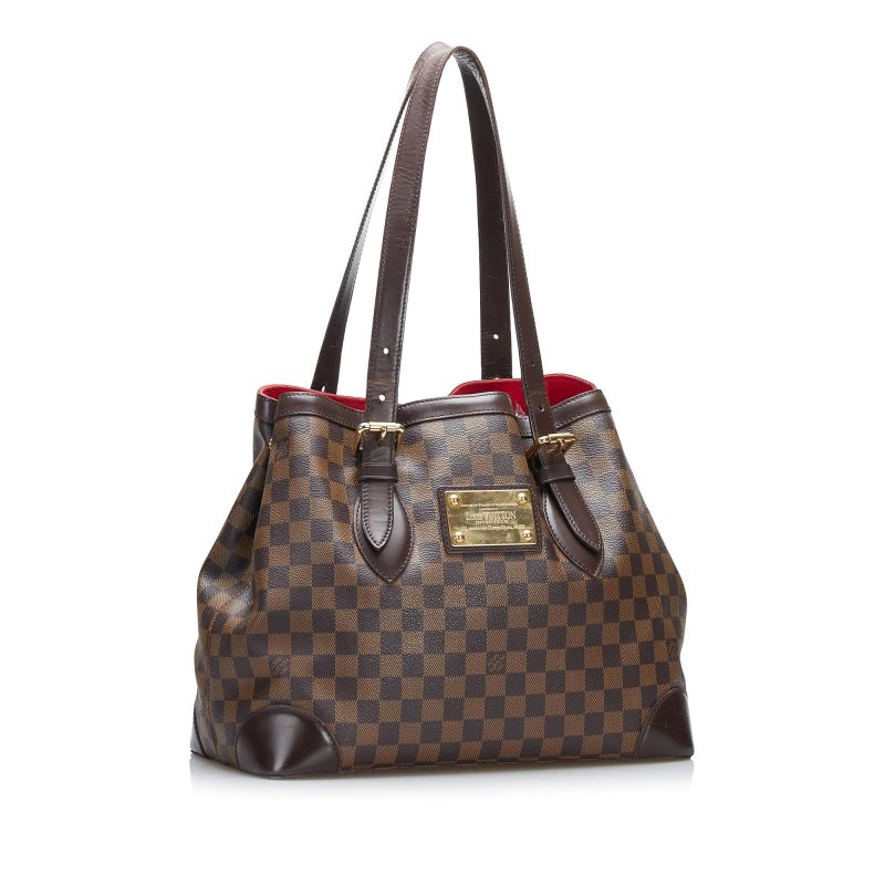 Louis Vuitton Damier Ebene Hampstead MM (SHG-zhnVQQ)