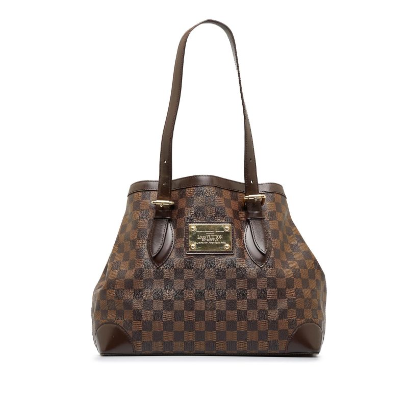 Louis Vuitton Damier Ebene Hampstead MM (SHG-HMjJrj) - Image 10