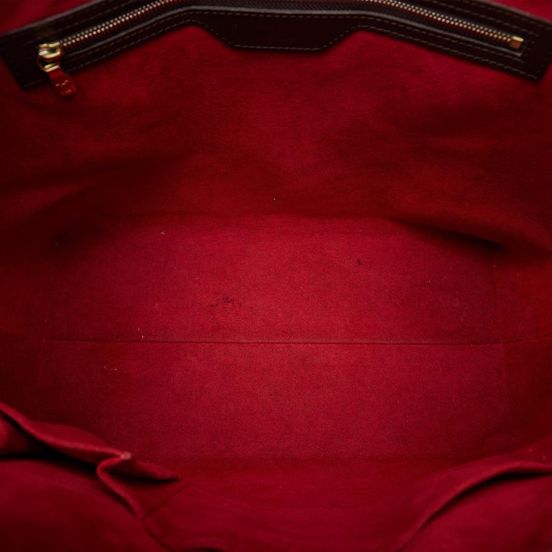 Louis Vuitton Damier Ebene Hampstead MM (SHG-HMjJrj) - Image 5