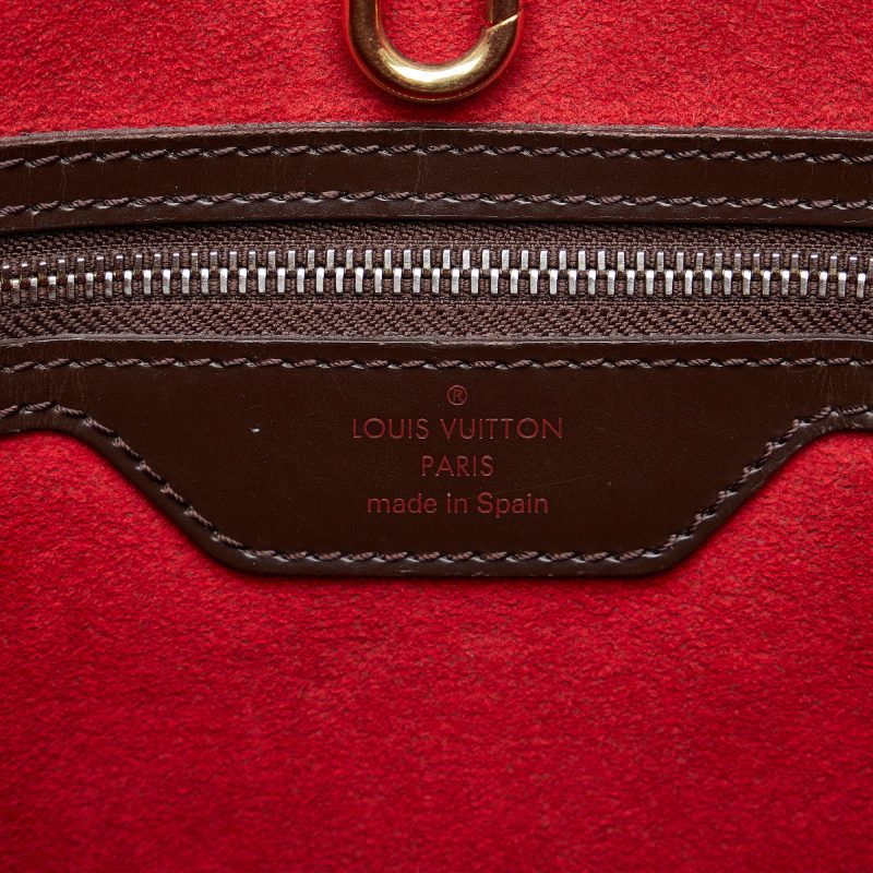 Louis Vuitton Damier Ebene Hampstead MM (SHG-HMjJrj) - Image 6