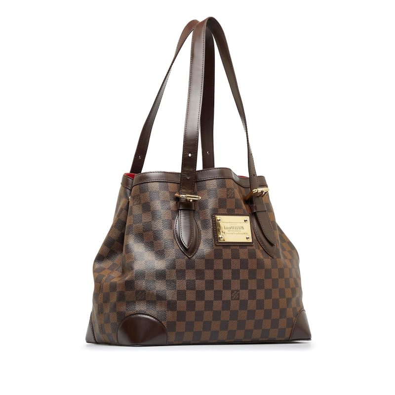 Louis Vuitton Damier Ebene Hampstead MM (SHG-HMjJrj)
