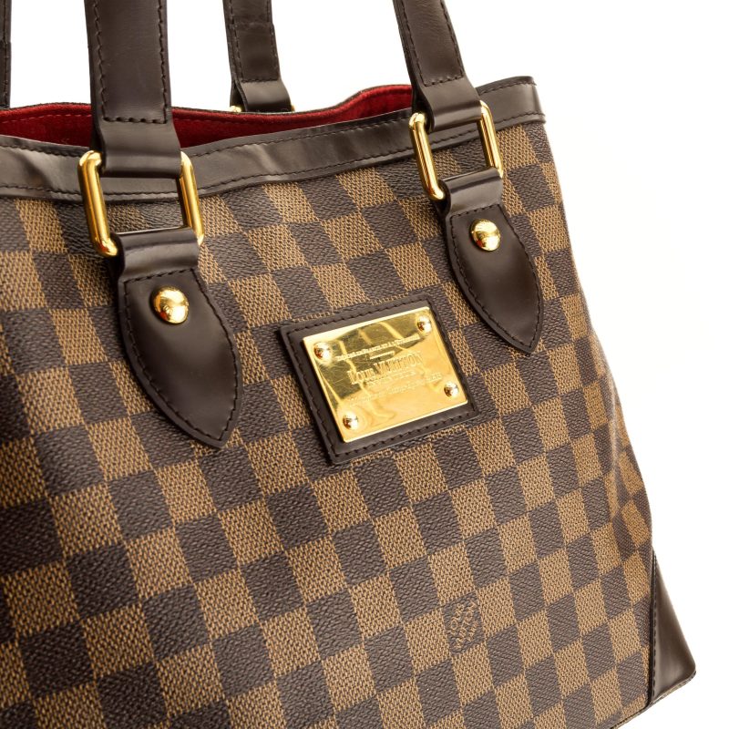 Louis Vuitton Damier Ebene Hampstead PM Tote (SHF-11436) - Image 7