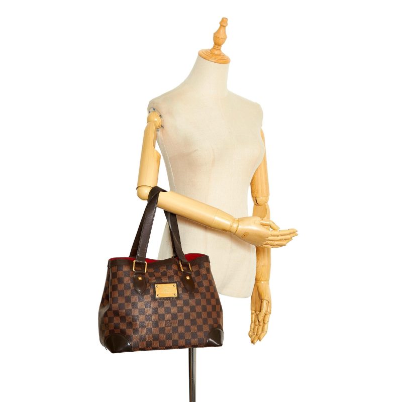 Louis Vuitton Damier Ebene Hampstead PM (SHG-5Ns0zt) - Image 4