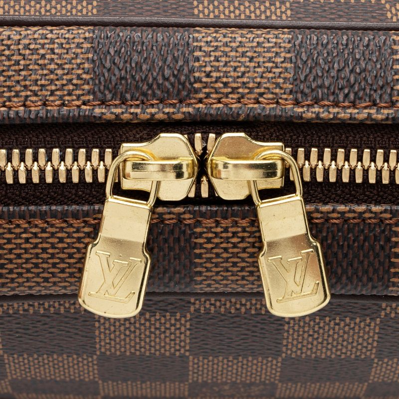 Louis Vuitton Damier Ebene Ipanema GM Shoulder Bag (SHF-fA96iE) - Image 8