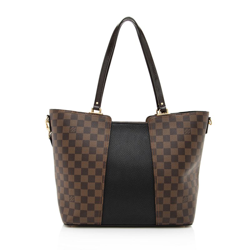 Louis Vuitton Damier Ebene Jersey Tote (SHF-19432) - Image 2