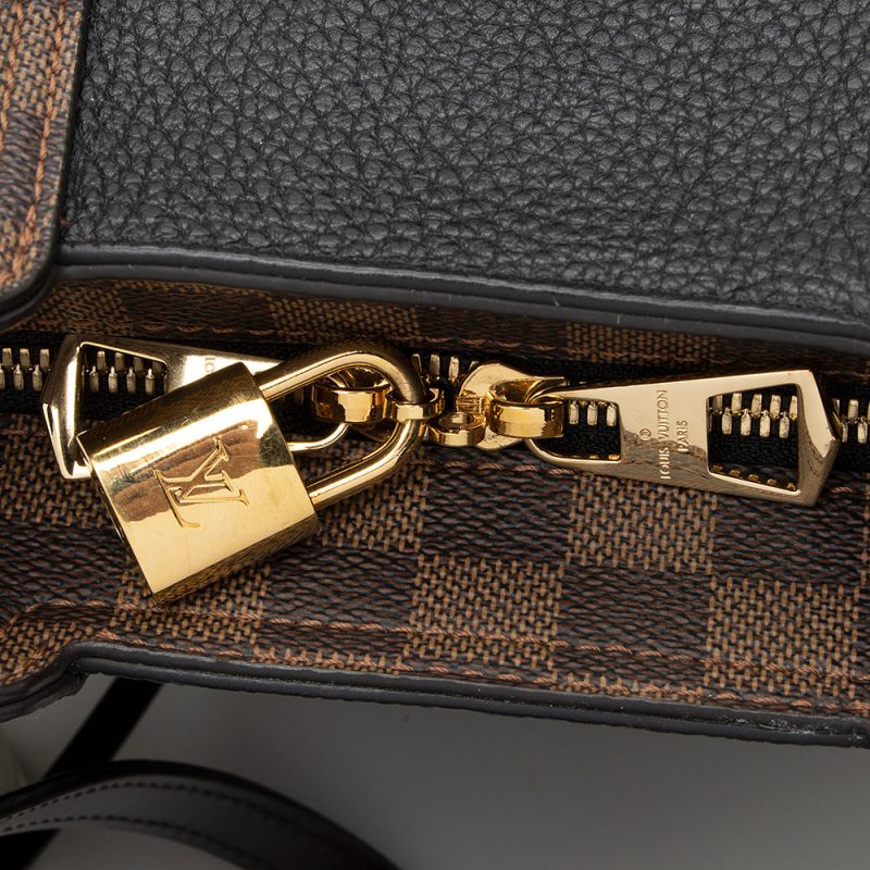 Louis Vuitton Damier Ebene Jersey Tote (SHF-19432) - Image 9