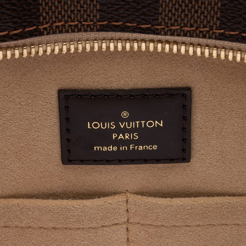 Louis Vuitton Damier Ebene Jersey Tote (SHF-njZMjN) - Image 12