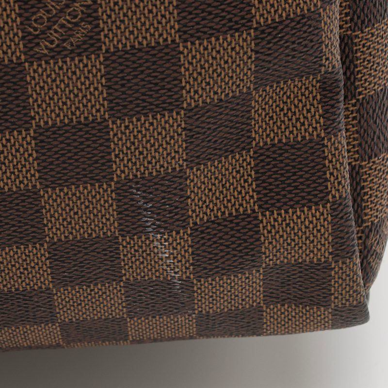 Louis Vuitton Damier Ebene Keepall Bandouliere 45 Duffel Bag (SHF-22790) - Image 9
