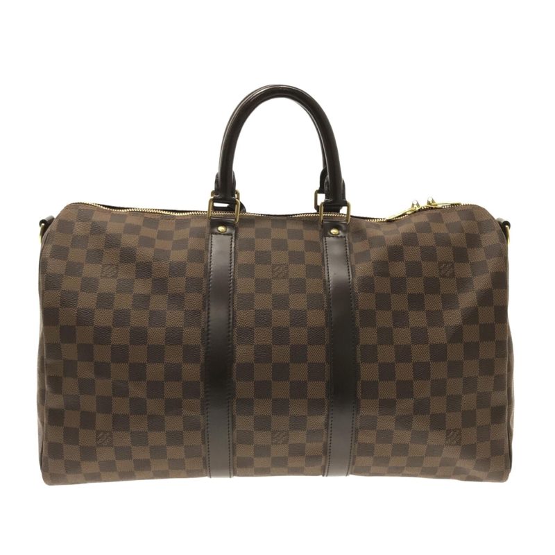Louis Vuitton Damier Ebene Keepall Bandouliere 45 (SHG-vffBjt) - Image 13